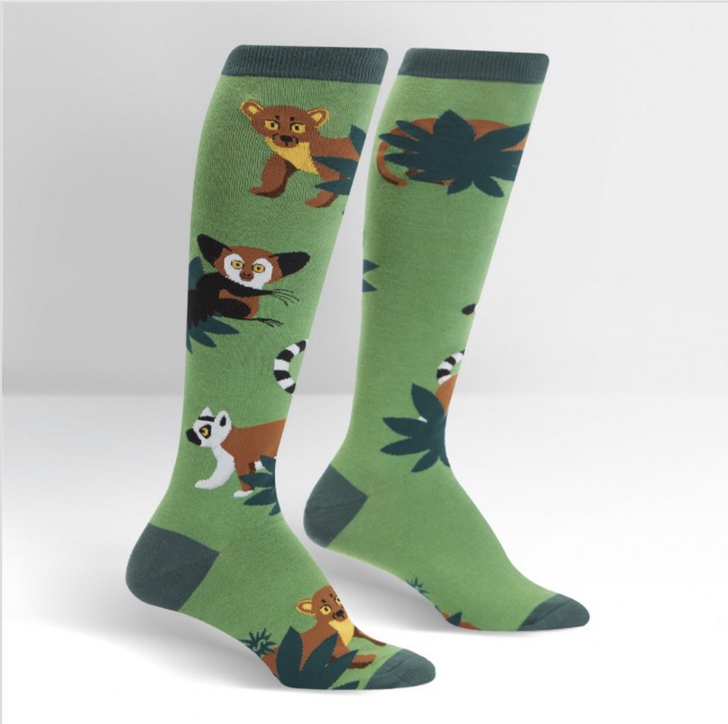 Madagascar Menagerie Socks